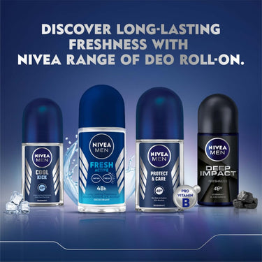 NIVEA MEN Fresh Power Roll-On Deodorant (50ml)
